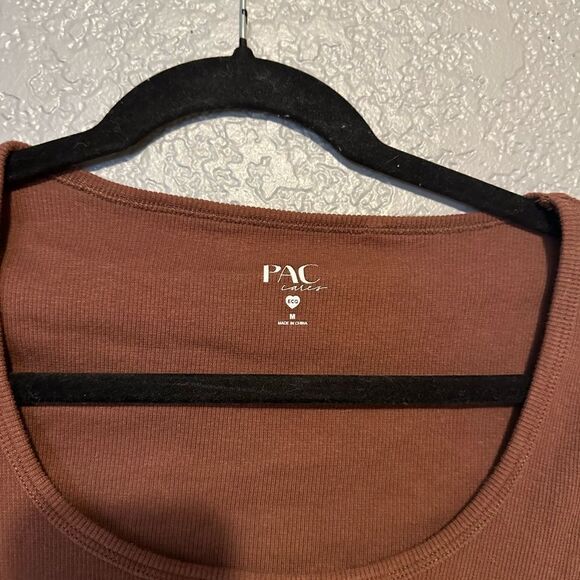 PacSun brown sculpting crop top - Picture 4 of 6